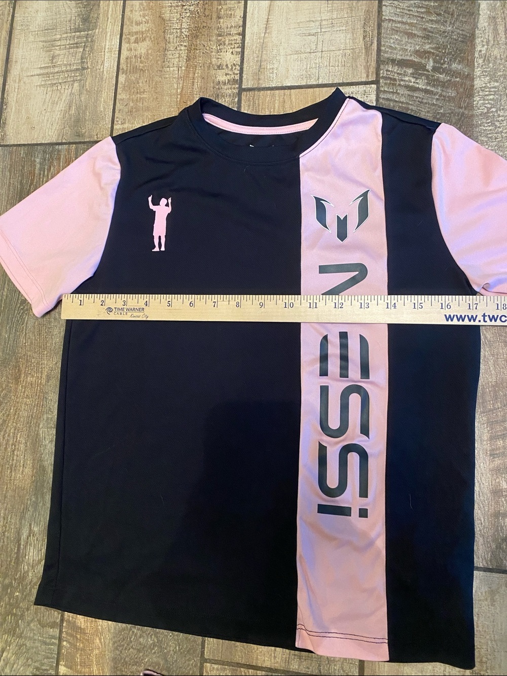 Messi Kids' Black & Pink Athletic Shirt and Shorts Set - Picture 8 of 12